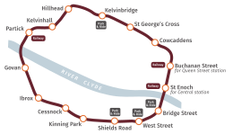 Glasgow SPT Subway Map.svg