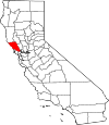 Map of California highlighting Sonoma County.svg