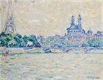 Signac - PARIS, LA SEINE AU TROCADÉRO, lot.328 (cropped).jpg