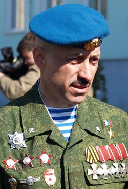 Герой России гв. подполковник А.В. Лебедь