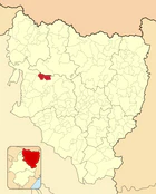 Расположение муниципалитета на карте провинции