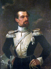 Felicjan Szybalski, lieutant of the 2 Lancer Regiment of the Polish Legion in Hungary.png