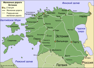 Железные дороги эстонии. Таллин Кейла.svg