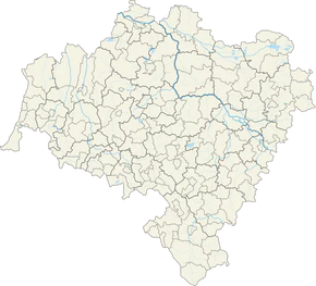 Любин на карте