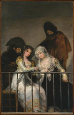 Majas on Balcony by follower of Francisco de Goya.jpg