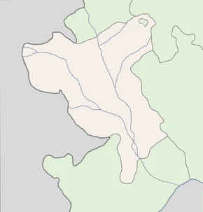 Казьян на карте