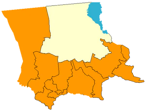 Мойынкумский район на карте