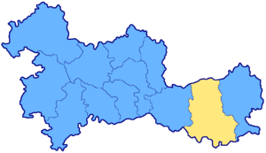 Ливенский уезд на карте