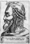 Anaxarchus Abderites - Illustrium philosophorum et sapientum effigies ab eorum numistatibus extractae.png