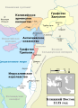 Карта Ближнего Востока в 1135 году