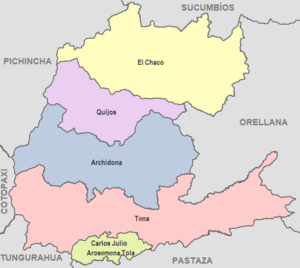 Эль-Чако на карте