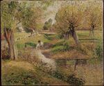 Pissarro - L'ABREUVOIR, 1895.jpg