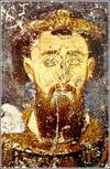 Stefan the First-Crowned, fresco from Mileševa.jpg