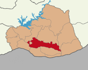 Эйюбие на карте