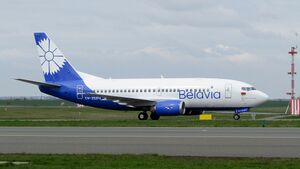 Boeing 737-500, Belavia, PRG.jpg