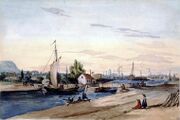 Джеймс Данкен. Канал «Лаши́н». 1850.