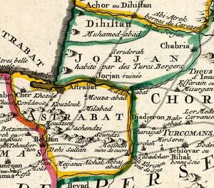 Горган на карте