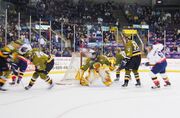 The Colts applying pressure at the Battalion net.JPG