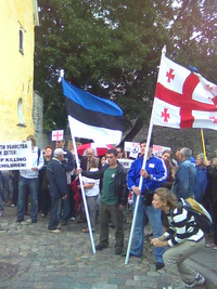 Actions in Estonia for the support of Georgia.jpg