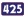 Cesta II. triedy číslo 425.svg