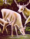 Pirosmani. Deer family at waterhole.jpg