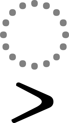 Right arrowhead below.svg