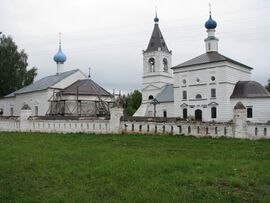 St Nicolas Church and St Theodore Stratelates church, Antilokhovo.jpg