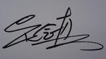 Изображение автографа