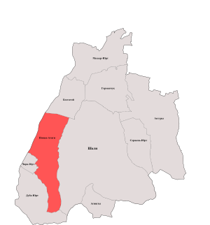 Ново-Атагинское сельское поселение на карте
