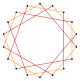 Regular star truncation 9-5 2.svg