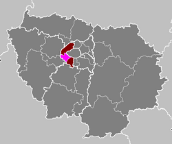 Булонь-Бийанкур на карте