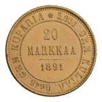 INC-с115-r Двадцать марок 1891 г. (реверс).png