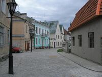 Kamianets-Podilskyi Old Town street.JPG