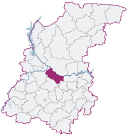 Kstovsky District on map of Nizhny Novgorod Region.svg