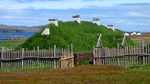 L'Anse aux Meadows, recreated long house.jpg