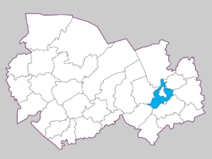 Новосибирский район на карте