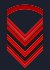 Rank insignia of sottocapo di prima classe of the Italian Navy.svg
