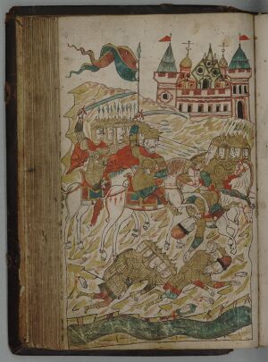 Битва на реке Сить, миниатюра из Жития Ефросинии Суздальской.jpg