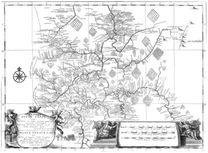Ыджыд Перым (юкӧн), И. К. Кириловлӧн «Атлас Всероссийской империи», 1722—1737 вояс