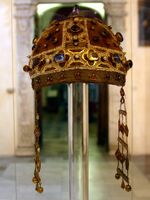 Crown of Constance of Aragon - Cathedral of Palermo - Italy 2015.JPG