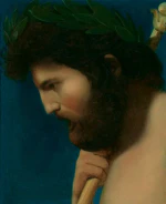 Ingres head of jupiter in profile.webp