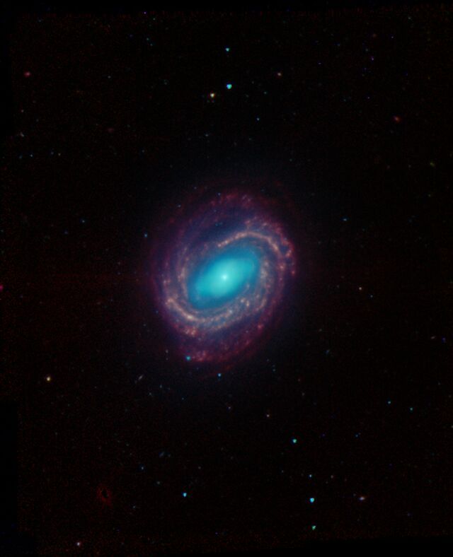 M 58 (галактика) — информация о галактике, размеры, расстояние ...