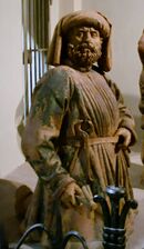 Niccolò dell'arca, Compianto sul Cristo morto, Chiesa di S. Maria della vita, Bologna 12.JPG