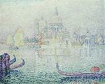 Signac - Canal della Giudecca, Morning (Santa Maria della Salute), 1905, Cachin 420.jpg