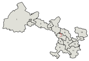 Хунлююань на карте