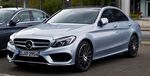 Mercedes-Benz C 220 BlueTEC AMG Line (W 205) – Frontansicht, 15. März 2014, Düsseldorf.jpg