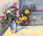 Nature morte, fleurs dans un vase, par Paul Cézanne, Yorck.jpg