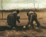 Peasant and Peasant Woman Planting Potatoes by Vincent van Gogh.jpg