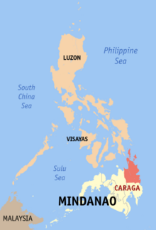 Карага на карте