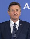 Sergio Mattarella and Slovenian President Pahor at the 16th Arraiolos meeting (4) (cropped).jpg